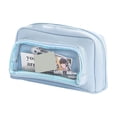 thumbnail image 2 of HOARBOEG Transparent Pen Pencil Case Multi Compartment Stationery Storage Bag Holds 100 Pens, Stationery Box, 2 of 4