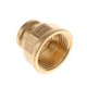 thumbnail image 4 of NUEVO Conector de aro de doble cabeza de latón Tuberías de agua Conexiones roscadas # 4 1-1 / 2 " Sunnimix Conexiones de latón, 4 of 4