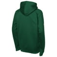 thumbnail image 3 of Youth Fanatics Green Minnesota Wild Authentic Pro Rink Raglan Hoodie, 3 of 3