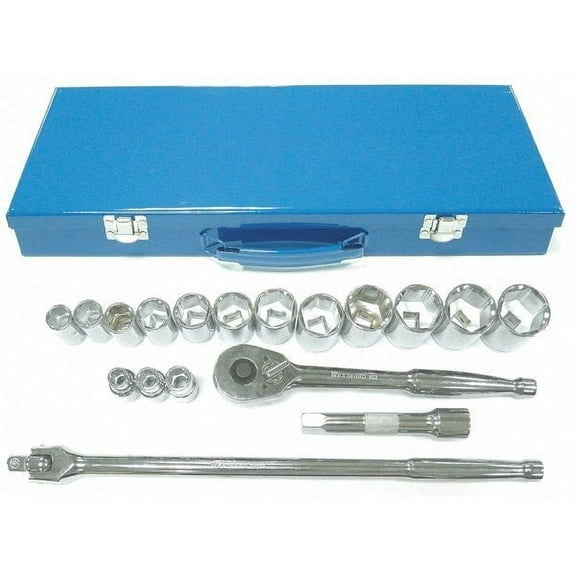 Westward Skt Wrch St, Chrm, 6Pt, 3/8 - 1 1/4 in 4LXA2