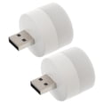 thumbnail image 3 of 2pcs Luz de automóvil de 2 puertos Adaptador USB USB Lámpara de luz de iluminación USB, 3 of 8