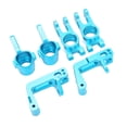 thumbnail image 3 of RC Steering Cup Kit, RC Steering Knuckle Hub Carrier Replacement Parts Blue Wear Resistant Bending Proof  For Maintain, 3 of 8