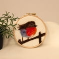 thumbnail image 2 of Felting Kit - Robin Hoop Picture Needle Felt Kit, 2 of 4