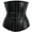 Black, variant on Corsets for Women Shapewear Cotton Lining, Shiny Rubber Corset, Rubber Press Buckle Girdle, Rubber Corset