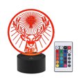 thumbnail image 1 of Cross Deer Animal Shape 3D Night Light LED Touch Control remoto Baterías Lámparas Hugtrwg Para estrenar, 1 of 8