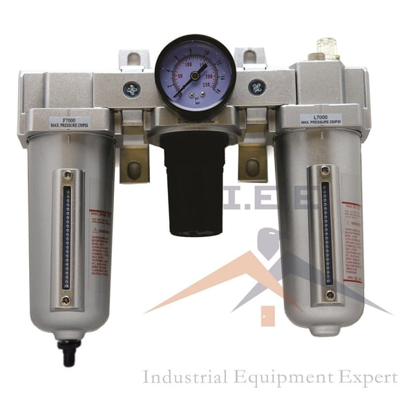 3/4" Heavy Duty FRL air control unit w/ auto drain C706NA