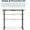 Vari Electric Standing Desk 60x30 Varidesk, Adjustable Height Stand