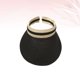 thumbnail image 5 of BRIGHTFUFU Sombrero de playa superior vacío Sombrero de sol portátil Gorra de protección solar al aire libre Estilo simple Sombrero informal para exterior (Negro), 5 of 7
