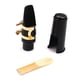 thumbnail image 1 of Kit de boquilla de saxofón Alto con cubierta, accesorios para instrumentos musicales de caña de ligadura de Metal, 1 of 5