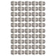 thumbnail image 2 of Juego de 50 soportes LED redondos de 10mm de plástico cromado para bombilla de lámpara de diodos emisores de luz, 2 of 8