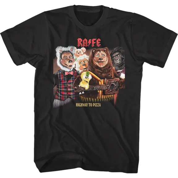 Highway To Pizza Rock-afire Explosion T-Shirt