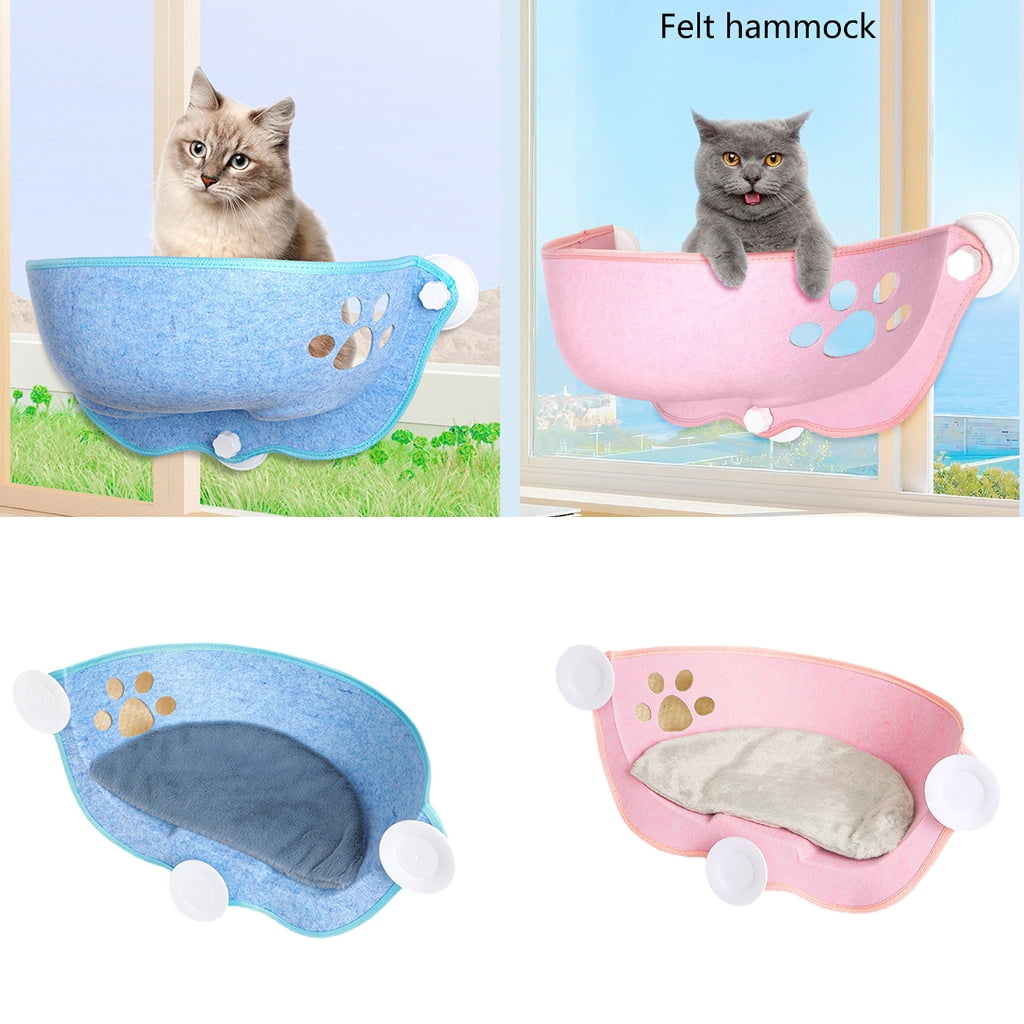 Window Perch Hammock with Suction Cups for Home Use Balcony Window Detachable Nest