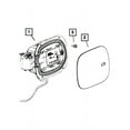 thumbnail image 5 of New Genuine Mopar Door Fuel Fuel Fill 2019-2024 OE 68347153AD, 5 of 10