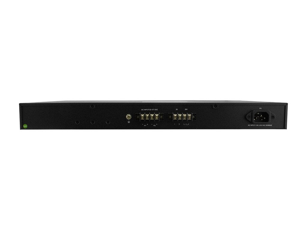 Transition Networks Managed Hardened Gigabit Ethernet PoE+ Rack Mountable Switch