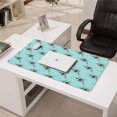 thumbnail image 3 of Long Mouse Pads for Desk,LightBlue Cartoon Dinosaurs Skeletons Desk Mats on Top Of Desks, Desk Mouse Pad Extra Large with 3mm Non-Slip Base and Stitched Edge for Gaming,Work,Home 31.5"x15.7", 3 of 5