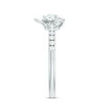 thumbnail image 3 of Rosec Jewels Lab Grown Diamond Flower Promise Ring for Engagement (EF-VS Quality Certified), 925 Sterling Silver, US 6.50, 3 of 9