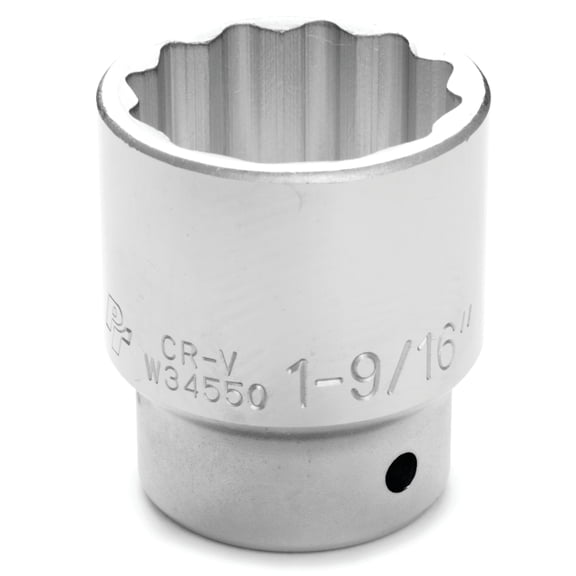 Performance Tool W34550 3/4-Inch Drive 12-Point SAE Standard Socket, 1-9/16-Inch