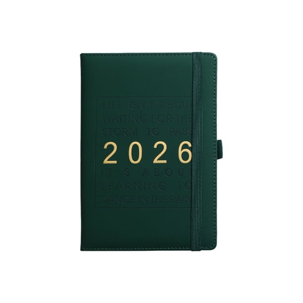 Planificador Diario Caderno 2026 Agenda 365 Días Plan Diario Gestión Registro Caderno Plan de Programación Uso de Enero a Diciembre de 2025 Plan Y Calendario de Plan Por Hora Aplicación