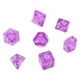thumbnail image 1 of 7-dice Sided D4 D6 D8 D10 D12 D20 Magic-the-gathering Rpg Poly Game Set, 1 of 5