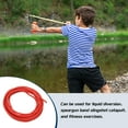 thumbnail image 4 of Uxcell 19 Ft(6M) Rubber Tubing, 1/16"(2mm) ID 3/16"(5mm) OD Sling Shot Natural Latex Rubber Tubing for Exercise Stretching Laboratory Home Hose, Red, 4 of 6
