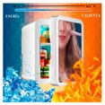 thumbnail image 5 of Mini refrigerador Brandtrendy  Con Luz y Espejo Blanco ideal para cosméticos, 5 of 5