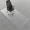 thumbnail image 2 of LEEYNEER Easy-Glide Office Chair Mat for Carpet - Rectangle PVC Floor Protector  Smooth Rolling Desk Mat for Low Pile Carpets  Durable & Quiet Design for Modern Workspaces  Workspace Enha, 2 of 6