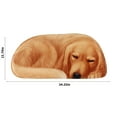 thumbnail image 2 of PureCasa Cute Dog Polyester Shower Bath Rug for Home Bathroom Toilet, Non-Slip Household Water Absorbent Quick Drying Floor Mats for Entrance Bedroom, Modern Home Decor, 1PC, 16"x34", B, 2 of 6