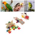 thumbnail image 4 of Juguete Para Triturar Loros, Aliviar El Aburrimiento, 3 Piezas De Juguete Colorido Para Masticar Pájaros Para Periquito, Loro, Cacatúa, 4 of 7