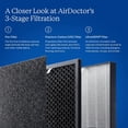 thumbnail image 6 of AIRDOCTOR 3500i SMART Air Purifier for Living Rooms & Bedrooms, 3 Stage Filtration with Pre-Filter, UltraHEPA, Carbon/VOC Captures Particles, 6 of 10