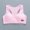 Pink, variant on Girls Training Bras Kids Soft Underwear Girls Bra Comfort Breathable Children Bras For Teen Girl 8-16y