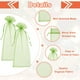 thumbnail image 3 of Uxcell 30pcs Bolsas de Vino de Organza, 15x5.5" Bolsas de Regalo de Malla para Bodas y Cumpleaños, Verde, 3 of 7