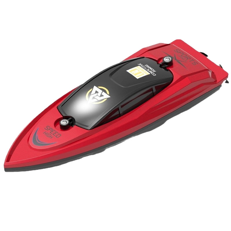 High-Speed RC Boat, Dual Motor Waterproof Toy Speedboat for Pools & Lakes