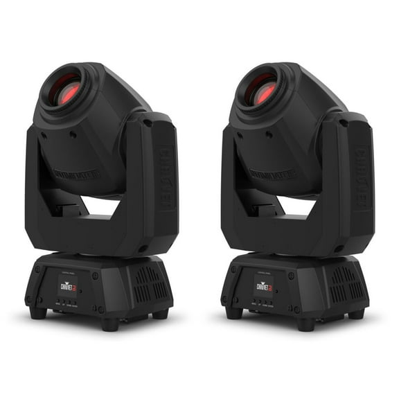 (2) Chauvet DJ Intimidator Spot 260X DMX LED Moving Head Lights w/RF Receivers