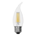 thumbnail image 2 of GE LED 5-Watt (60W Equivalent) Soft White Clear Finish Light Bulbs, 4pk, 2 of 8
