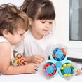 thumbnail image 2 of Cubo Giratorio Juguete Rompecabezas Dedo Gyro Juguete Descompresión Juguete Educativo Para Niños Yuarrent FN007633-02, 2 of 6