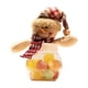 thumbnail image 4 of Tarro de caramelos navideño con decoración de Papá Noel y muñeco de nieve - Recipiente festivo de caramelos para decoración del hogar, artículos para fiestas y adornos navideños, 4 of 4