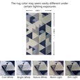 thumbnail image 2 of JV Home Area Rug Arrow Blue 2'x3'3" Washable Carpet Anti Slip, 2 of 7