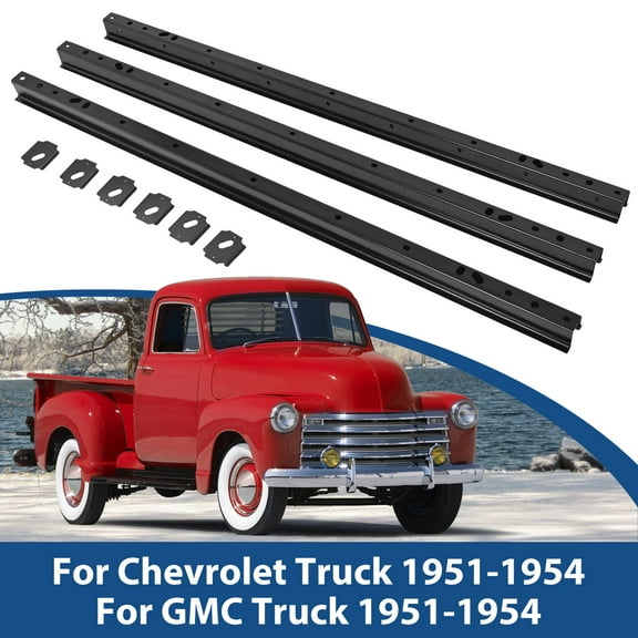 1951 1952 1953 1954 CHEVY PICKUP TRUCK GMC BED Floor Brace Across 3 PCS