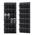 thumbnail image 5 of 12 Grids Shoe Rack Storage Bag Transparent Oxford Cloth PVC Organizer Multi Layer Hand Washable Shoe Holder, 5 of 8