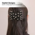 thumbnail image 4 of Acdanc 4 Pieces Hair Accessories for Women,Compact Combs for Women,Flexible Steel Claw Clips, 4 of 4