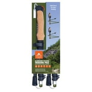 Ozark Trail Aluminum Folding Quick Lock Trekking Poles with Cork Grip, 2 Count