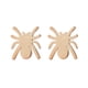thumbnail image 2 of Pendientes de botón para mujer, pendientes de botón, pendientes de botón para mujer, joyería de Halloween, pendientes de araña de acero inoxidable, personalidad femenina, clip eléctrico, 2 of 2