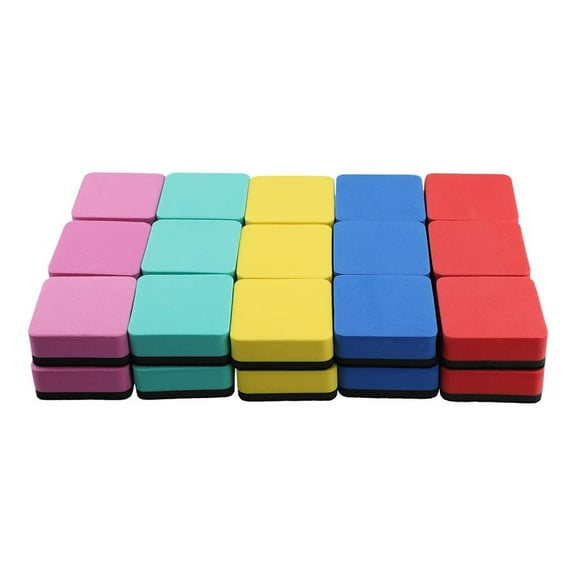30 Pack Whiteboard Eraser Washable and Reusable Magnetic Whiteboard Eraser for Cleaning Dr2Xk313
