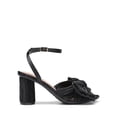 thumbnail image 4 of Sandalia DREAM PAIRS Negra con Moño Tacón Cuadrado 7.5 cm Talla 8.5, 4 of 7
