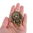 thumbnail image 4 of WHAMVOX 2Pcs Lion Handle Knocker Decorative Brass Door Pull For Home Decoration, 4 of 6