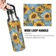 thumbnail image 2 of Sunflowers Insulated Water Bottles Kids Stainless Steel Thermos with Straw Lid Flask Leakproof 20 oz, 2 of 6