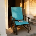thumbnail image 7 of ChromaCore Outdoor Swing Glider Chair,W/Study Metal Frame for Garden for Backyard,Garden and Porch, 7 of 7