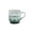 #2-Green【1 Water Cup】, variant on Christmas Glass Cup, Transparent Glass Tumbler with Embossed Snowflakes, Heat-resistant Beverage Cup for Coffee or Milk, Holiday Festive Drinkware, Lazyguy