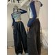thumbnail image 4 of Pantalones vaqueros de mezclilla holgados para mujer, ropa de calle de gran tamaño, Vintage, azul, Grunge, Hip Hop, Harajuku, informal, pierna ancha, Y2K, 4 of 4
