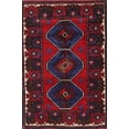 thumbnail image 1 of Ahgly Company Indoor Rectangle Traditional Black Persian Area Rugs, 2' x 3', 1 of 6
